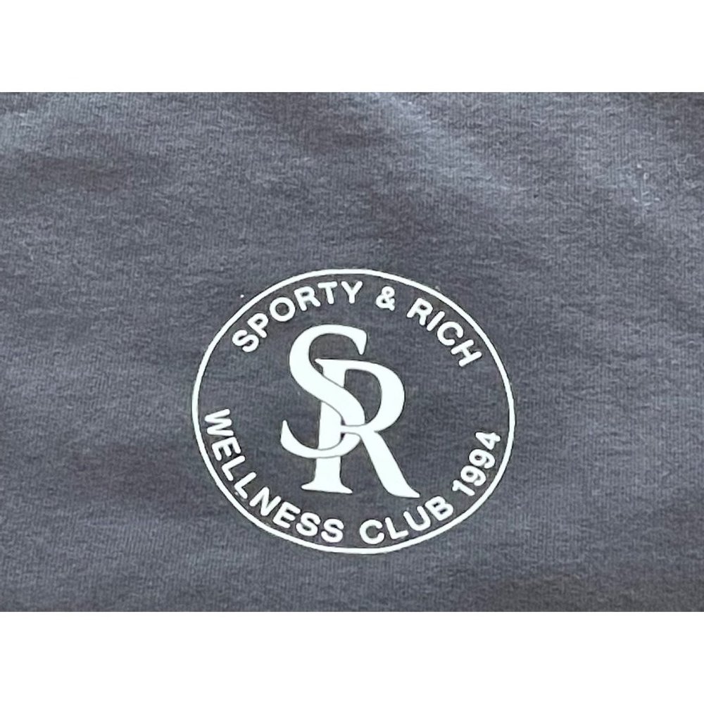 SPORTY AND RICH WELLNESS SWEATSHIRT SZ S - Picture 3 of 6